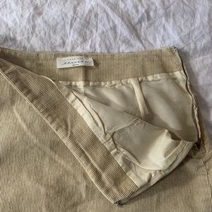 Cream Mini Skirt American Threads